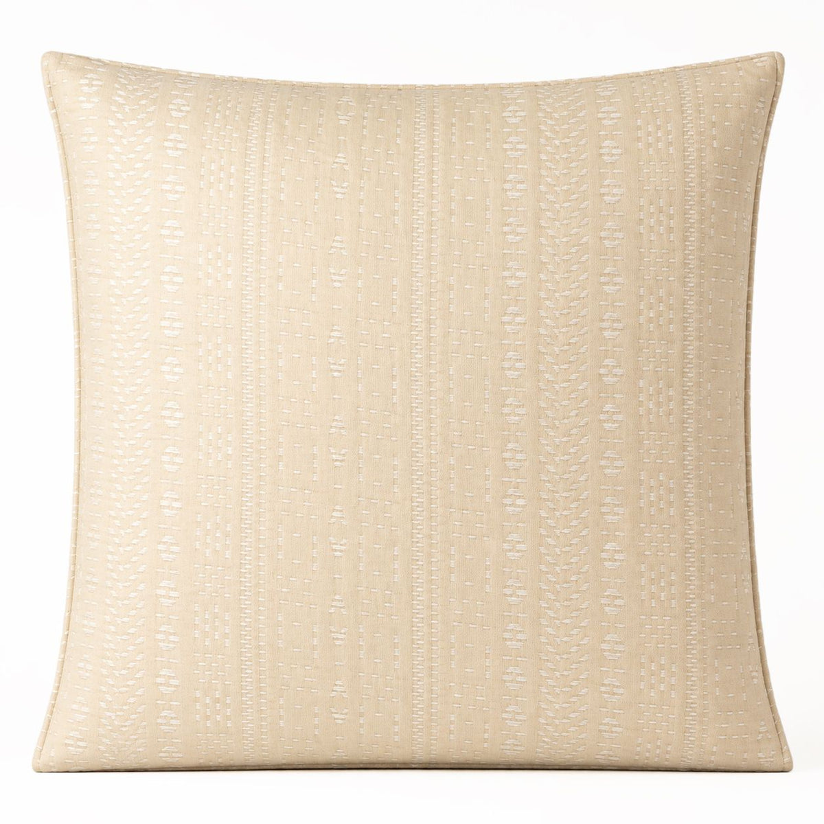 Soft Stone woven cotton cushion cover, 60 × 60 cm